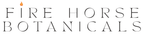 Logo of Fire Horse Botanicals with a white background